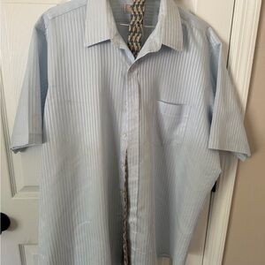 Finesse Light Blue Pinstripe Dress Shirt